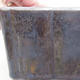 Keramische Bonsai-Schale 20 x 17 x 6,5 cm, Metallfarbe - 2/4
