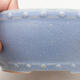 Bonsaischale aus Keramik 17 x 17 x 5,5 cm, Farbe blau - 2/3