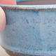 Keramische Bonsai-Schale 9 x 9 x 3,5 cm, Farbe blau - 2/4