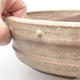 Keramik Bonsai Schüssel 25 x 25 x 7 cm, Farbe beige - 2/3