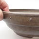 Keramik Bonsai Schüssel 24 x 24 x 7,5 cm, Farbe grau - 2/3