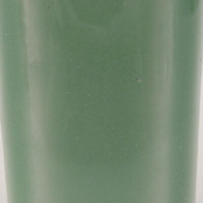 Keramik-Bonsaischale 2,5 x 2,5 x 4,5 cm, Farbe grün - 2