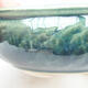 Keramische Bonsai-Schale 14 x 14 x 5 cm, Farbe grün - 2/3