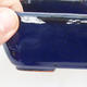 Bonsaischale aus Keramik 16 x 11 x 5,5 cm, Farbe blau - 2/4