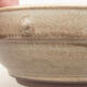 Keramik Bonsai Schüssel 15 x 15 x 5,5 cm, beige Farbe - 2/3
