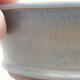 Keramische Bonsai-Schale 21 x 21 x 6 cm, Farbe blau - 2/3