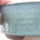 Keramische Bonsai-Schale 16 x 16 x 5,5 cm, Farbe blau - 2/3