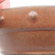 Keramische Bonsai-Schale 16 x 16 x 5,5 cm, Farbe rot - 2/3