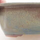 Keramische Bonsai-Schale 23 x 20 x 7 cm, Farbe blau-braun - 2/4