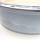 Keramische Bonsai-Schale 16 x 16 x 5,5 cm, Metallfarbe - 2/3