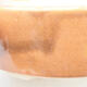 Keramische Bonsai-Schale 15 x 15 x 5,5 cm, Farbe orange - 2/3