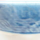 Keramische Bonsai-Schale 19,5 x 19,5 x 6 cm, Farbe blau - 2/3