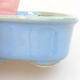 Mini Bonsai Schüssel 4 x 3,5 x 1,5 cm, Farbe blau - 2/3