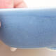Mini Bonsai Schüssel 6 x 6 x 2,5 cm, Farbe blau - 2/3