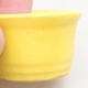 Mini Bonsai Schüssel 3 x 3 x 2 cm, Farbe gelb - 2/3