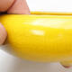 Bonsaischale aus Keramik 20 x 20 x 6,5 cm, Farbe gelb - 2/3