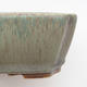Keramische Bonsai-Schale 20,5 x 17,5 x 6 cm, Farbe braun-grün - 2/3