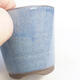 Bonsaischale aus Keramik 7,5 x 7,5 x 7 cm, Farbe blau - 2/3