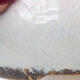 Keramik-Bonsaischale 18,5 x 18,5 x 6 cm, Farbe Rosa und Weiß - 2/3