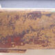 Keramische Bonsai-Schale 25,5 x 19 x 6 cm, Farbe braun-grün - 2/3