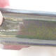 Keramische Bonsai-Schale 17 x 13,5 x 4,5 cm, Farbe grün - 2/3
