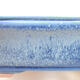 Keramische Bonsai-Schale 17 x 13,5 x 4,5 cm, Farbe blau - 2/3