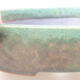 Keramische Bonsai-Schale 17 x 14 x 4 cm, Farbe grün - 2/3