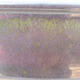 Keramische Bonsai-Schale 21 x 16,5 x 4,5 cm, Farbe grün - 2/3