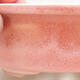 Keramische Bonsai-Schale 21,5 x 17 x 6 cm, Farbe rosa - 2/2
