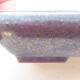 Bonsai-Keramikschale 15,5 x 12 x 3,5 cm, Metallfarbe - 2/3
