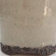 Keramik-Bonsaischale 9,5 x 9,5 x 10 cm, Farbe grau - 2/3