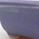 Keramik-Bonsaischale 12,5 x 11,5 x 2 cm, Farbe Lila - 2/3