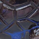 Keramikschale 8,5 x 8 x 4,5 cm, Farbe blau-schwarz - 2/3
