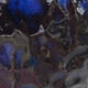 Keramikschale 9 x 8 x 4,5 cm, Farbe blau-schwarz - 2/3