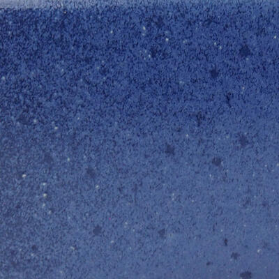 Keramik-Bonsaischale 10 x 7 x 3,5 cm, Farbe Blau - 2
