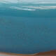 Keramik-Bonsaischale 13 x 10 x 2,5 cm, Farbe Blau - 2/3