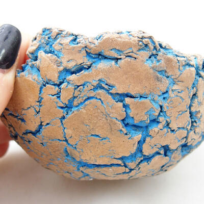 Keramikschale 9,5 x 9 x 5 cm, Farbe naturblau - 2