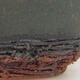 Keramik-Bonsaischale 10 x 8,5 x 3,5 cm, Farbe grau - 2/3