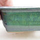 Keramische Bonsai-Schale 13,5 x 10 x 3,5 cm, Farbe grün - 2/3