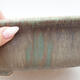 Bonsaischale aus Keramik 31,5 x 27,5 x 7,5 cm, Farbe bräunlich grün - 2/3