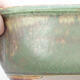 Keramische Bonsai-Schale 21,5 x 16,5 x 7 cm, Farbe grün - 2/3