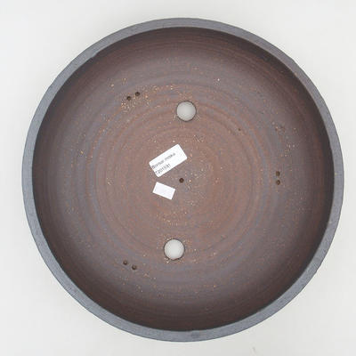 Keramik Bonsai Schüssel 30 x 30 x 7 cm, Farbe rissig - 2