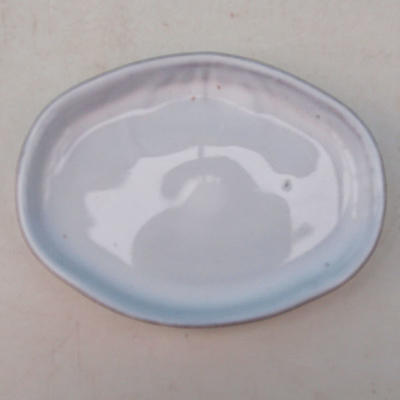 Bonsai-Wassertablett H 05 - 10 x 7,5 x 1 cm, weiß - 10 x 7,5 x 1 cm - 2