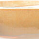 Keramische Bonsai-Schale 23 x 17,5 x 5 cm, braune Farbe - 2/3