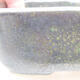 Keramische Bonsai-Schale 13 x 10 x 5,5 cm, Farbe grün - 2/3