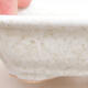 Keramische Bonsai-Schale 15 x 12 x 4 cm, beige Farbe - 2/3