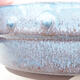 Keramische Bonsai-Schale 15 x 15 x 5,5 cm, Farbe blau - 2/3
