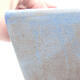 Keramische Bonsai-Schale 15 x 15 x 10 cm, Farbe blau - 2/3