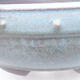 Keramische Bonsai-Schale 23 x 23 x 8 cm, Farbe blau - 2/3