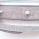 Keramische Bonsai-Schale 27 x 27 x 6 cm, graue Farbe - 2/3